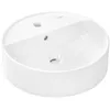 Image de hansgrohe Xuniva S lavabo à poser, avec trop-plein, 1 trou pour robinet, 450x450mm, blanc, 60169450