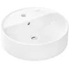 Image de Hansgrohe Xuniva S lavabo à poser, Smart Clean, avec trop-plein, 1 trou pour robinet, 450x450mm, blanc, 61076450