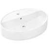 Image de hansgrohe Xuniva D lavabo à poser, SmartClean, avec trop-plein, 1 trou pour robinet, 600x450mm, blanc, 61078450