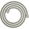 Image de hansgrohe Flexible de douche textile 2000, 1x mâle, 1x cylindre, aspect acier inoxydable