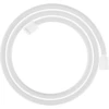 Image de hansgrohe Flexible de douche textile 1600 mm, raccord 1x conique, 1x cylindre, blanc mat