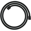 Image de hansgrohe Flexible de douche textile 1600 mm, Mâle 1x conique, 1x cylindre, mat noir