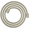 Image de hansgrohe Flexible de douche textile 2000, raccords cylindriques mutuels, nickel brossé