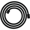 Image de hansgrohe Flexible de douche textile 2000, raccords cylindriques mut. double, noir mat