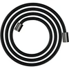 Image de hansgrohe Flexible de douche textile 2000, raccords cylindriques mut. double, chrome noir poli