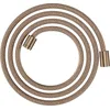 Image de hansgrohe AXOR ShowerSolutions flexible de douche textile, 2000mm, écrou cylindrique des deux côtés, 28291, Couleur: Or rouge brossé