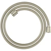 Image de hansgrohe Flexible de douche textile 1600 mm, raccord 1x conique, 1x cylindre, nickel brossé