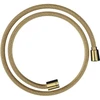 Image de hansgrohe Flexible de douche textile 1250 mm, M 1x cône, 1x cylindre, po gol opt