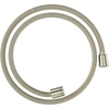 Image de hansgrohe Flexible de douche textile 1250 mm, raccord 1x conique, 1x cylindre, brossé inox