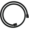 Image de hansgrohe Flexible de douche textile 1250 mm, M 1x cône, 1x cylindre, mat noir