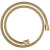 Image de hansgrohe AXOR ShowerSolutions flexible de douche textile, 1250mm, écrou conique et cylindrique, 28227, Couleur: Optique or brossé