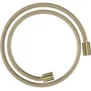 Image de hansgrohe AXOR ShowerSolutions flexible de douche textile, 1250mm, écrou cylindrique des deux côtés, 28228, Couleur: laiton brossé