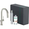 Image de hansgrohe Mitigeur monocommande évier Aqittura M91 SodaSys 210, bec, kit de démarrage, ED