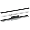 Image de hansgrohe AXOR Drain Set de finition rigole, 700mm pour montage mural, 42525670, Couleur: noir mat