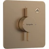 Image de hansgrohe Mitigeur DuoTurn Q UP, pour 1 utilisateur, bronze brossé