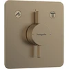 Image de hansgrohe Mitigeur DuoTurn Q UP, pour 2 utilisateurs, bronze brossé