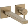 Image de hansgrohe Mitigeur lavabo monocommande Tecturis E A 225 mm, encastré, mural, bronze brossé