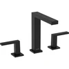 Image de hansgrohe Robinet lavabo 3 trous Tecturis E m avec vidage push-open, noir mat