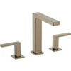 Image de hansgrohe Robinet de lavabo 3 trous Tecturis E m vidage push-open, bronze brossé