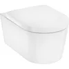 Image de hansgrohe EluPura S kit WC mural 540 AquaFall Flush, siège de WC inclus, SmartClean, blanc, 540x360mm, 61119450