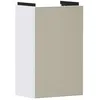 Image de Hansgrohe Xevolos E Armoire sous lavabo, 1 Porte, charnières à Droite, 340x245x555mm, pour Lave-Mains, 54169390, Couleur: Corps Blanc Mat, façade Bronze structuré