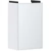 Image de Hansgrohe Xevolos E Armoire sous lavabo, 1 Porte, charnières à Droite, 340x245x555mm, pour Lave-Mains, 54169320, Couleur: Corps Blanc Mat, façade Blanc métallisé