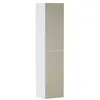 Image de Hansgrohe Xevolos E Armoire Haute, charnière de Porte à Droite, 400x360x1760mm, 54221390, Couleur: Blanc Mat, Structure Bronze