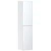 Image de Hansgrohe Xevolos E Armoire Haute, charnière de Porte à Droite, 400x360x1760mm, 5422, Couleur: Corps Blanc Mat, façade Blanc métallisé
