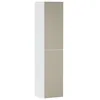 Image de Hansgrohe Xevolos E Armoire Haute, charnière de Porte à Gauche, 400x360x1760mm, 54218390, Couleur: Blanc Mat, Structure Bronze