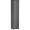 Image de Hansgrohe Xevolos E Armoire Haute, charnière de Porte à Droite, 400x360x1760mm, 54223770, Couleur: Gris Ardoise Mat, Gris Ardoise métallique