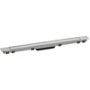 Image de hansgrohe RainDrain Match + Caniveau de douche 800 mm, acier inoxydable brossé, kit complet