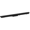 Image de hansgrohe RainDrain Match + Siphon de douche 900 mm, noir mat, kit complet