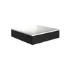 Image de hansgrohe AXOR Suite lavabo à poser, rectangulaire, 400x400mm, avec cadre métal, sans trop-plein, SolidSurface, 42003, Couleur: noir mat