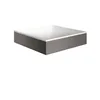 Image de hansgrohe AXOR Suite lavabo à poser, rectangulaire, 400x400mm, avec cadre métal, sans trop-plein, SolidSurface, 42003, Couleur: Chrome noir brossé
