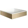 Image de hansgrohe AXOR Suite lavabo à poser, rectangulaire, 400x400mm, avec cadre métal, sans trop-plein, SolidSurface, 42003140, Couleur: Brushed Bronze