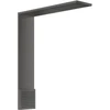 Image de hansgrohe Module de douche ShowerComposition 250x250 mm, blanc brossé, 1 jet, avec support