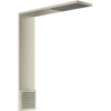 Image de hansgrohe Module de douche ShowerComposition 250x250 mm, blanc, 1 jet, brosse nickelé