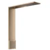 Image de hansgrohe AXOR ShowerComposition module de douche 110/220, 1jet, avec douchette dépaule, saillie 424mm, 12593, Couleur: Rouge poli or