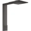 Image de hansgrohe AXOR ShowerComposition module de douche 250/250, 2jet, avec douchette dépaule, saillie 488mm, 12594340, Couleur: Brushed Black Chrome