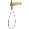 Image de hansgrohe AXOR ShowerComposition module thermostatique Select, 2 consommateurs, 470/110, 12571, Couleur: Bronze brossé