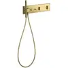 Image de hansgrohe Kit complet ShowerComposition UP-THM, 2 consommations, or poli