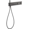 Image de hansgrohe AXOR ShowerComposition module thermostatique Select, 3 consommateurs, 540/110, 12572, Couleur: Chrome noir brossé