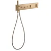 Image de hansgrohe AXOR ShowerComposition module thermostatique Select, 3 consommateurs, 540/110, 12572140, Couleur: Brushed Bronze