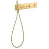Image de hansgrohe AXOR ShowerComposition module thermostatique Select, 3 consommateurs, 540/110, 12572250, Couleur: Brushed Gold Optic