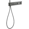 Image de hansgrohe AXOR ShowerComposition module thermostatique Select, 3 consommateurs, 540/110, 12572330, Couleur: Polished Black Chrome