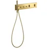 Image de hansgrohe AXOR ShowerComposition module thermostatique Select, 3 consommateurs, 540/110, 12572990, Couleur: Polished Gold Optic