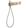 Image de hansgrohe AXOR ShowerComposition module thermostatique Select, 3 consommateurs, 540/110, 12572, Couleur: Rouge poli or