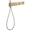 Image de hansgrohe AXOR ShowerComposition module thermostatique Select, 4 consommateurs, 610/110, 12573140, Couleur: Brushed Bronze