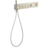 Image de hansgrohe AXOR ShowerComposition module thermostatique Select, 4 consommateurs, 610/110, 12573, Couleur: Nickel brossé