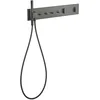 Image de hansgrohe AXOR ShowerComposition module thermostatique Select, 4 consommateurs, 610/110, 12573, Couleur: Chrome noir poli
